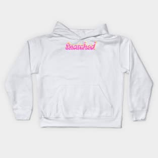 Snatched in Pink with Sparkles Kids Hoodie